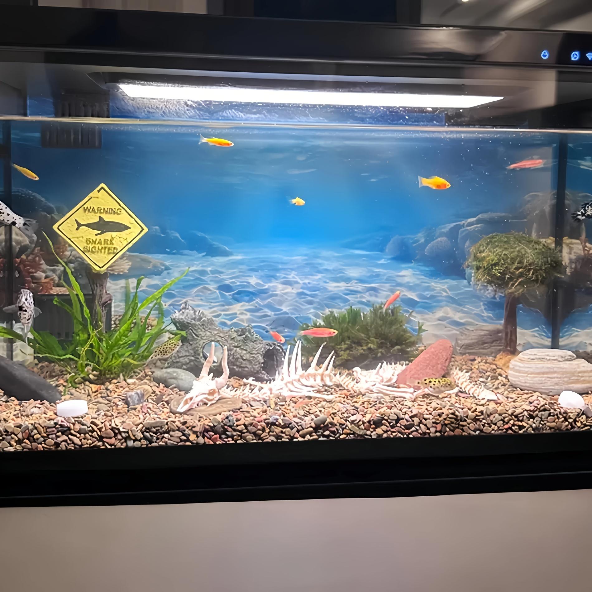 Dragon Skeleton Statue with Movable Joints - Black and White Plastic Sculpture, Suitable for Indoor/Outdoor Decoration, Aquarium Scenes, Halloween, Christmas, Thanksgiving - No Electricity Required, Halloween Decoration, Detailed Craftsmanship