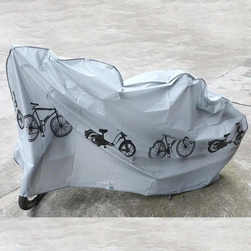 All-Weather Universal Bike Cover for Outdoor Storage, UV Protection Dust & Wind Resistant, Heavy-Duty Bicycle Shield Cover