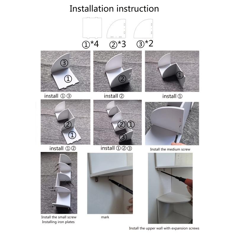 Five-story wall-mounted lockers, suitable for any season, perfect for living rooms, bedrooms and balconies, practical storage racks, multi-functional storage racks, wardrobe finishing racks, storage racks, multi-functional shelves, home finishing