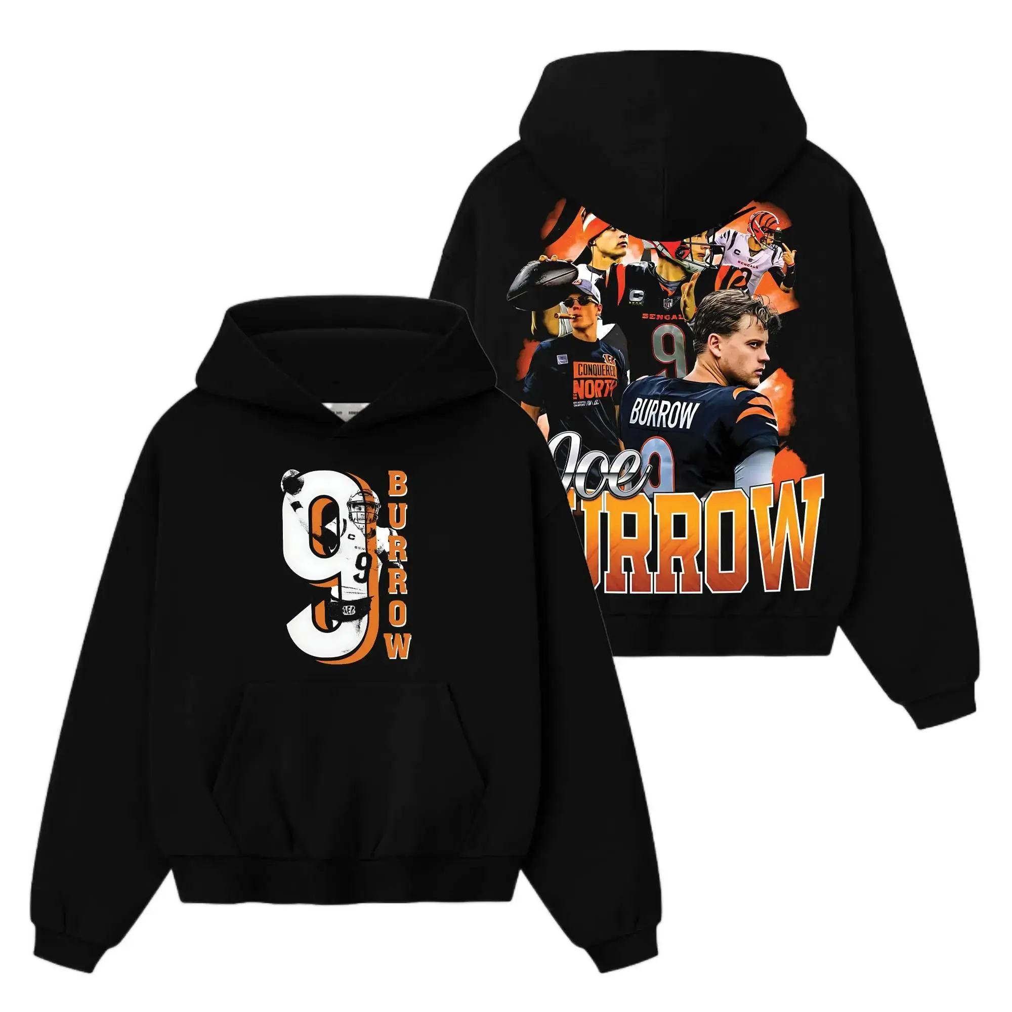 [Sale Up To 50%] Unisex Joe Burrow 9 Lightweight 100% Cotton Hoodie Sweater T-Shirt , The Joe Cool Hoodie Sweater T-Shirt , The Bengals Hoodie Sweater T-Shirt , Sunday Football Hoodie Sweater T-Shirt , Game Day Hoodie Sweater T-Shirt , Game Day Outfit