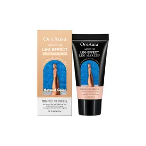 OceAura Leg Skin Tone Foundation, Summer Outdoor Beach Bronzer With Wheat Skin Tone Enhancement
