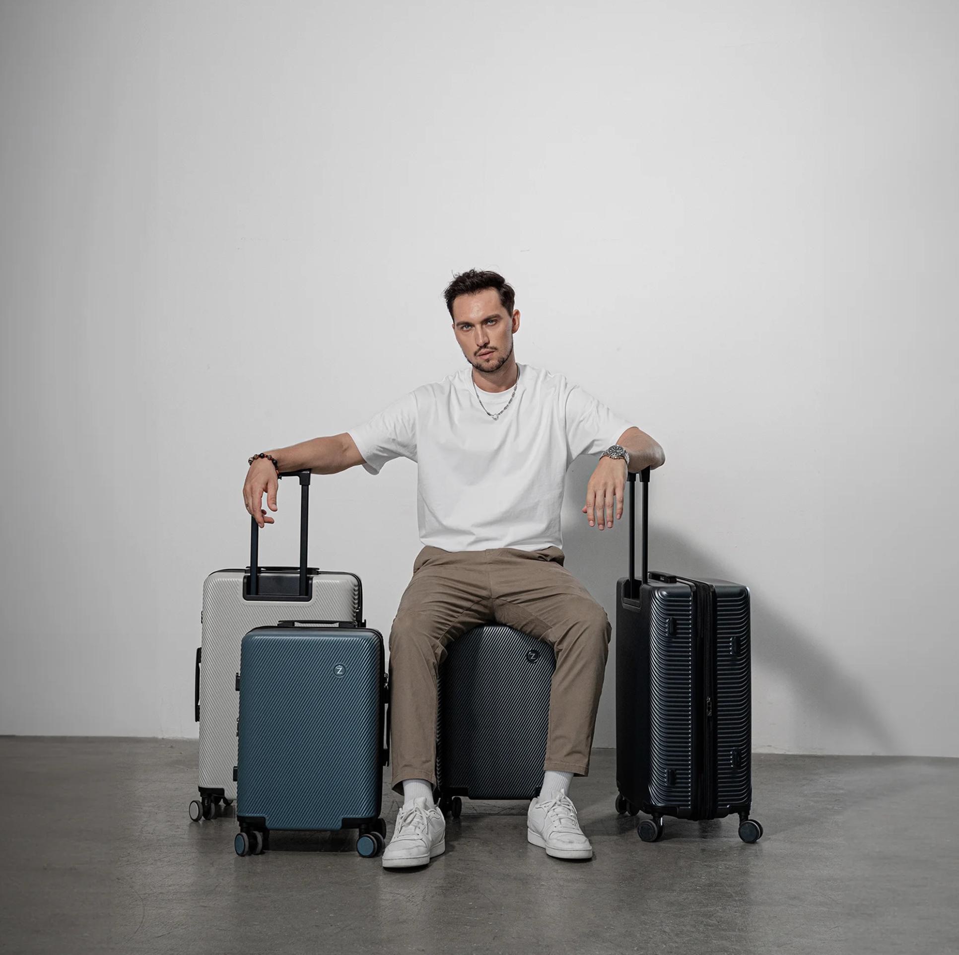 Zitahli TrekMate Pro 24 Inches TSA Lock with Spinner Wheels Expandable High-Capacity Hard Shell Travel Luggage