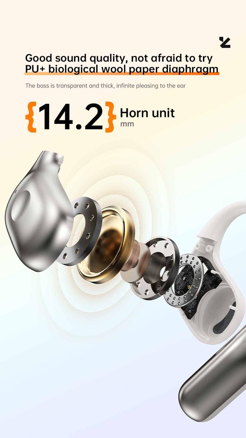 S200 OWS ultra Open earbuds wireless 8d audio ear cleaner headphones Sports Bluetooth Earphone Headset Electronic