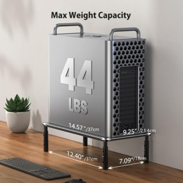 Adjustable Monitor Stand Riser | Fix Neck & Back Pain from Bad Posture! Ergonomic Height Adjustable Desk Riser for Laptops & Monitors