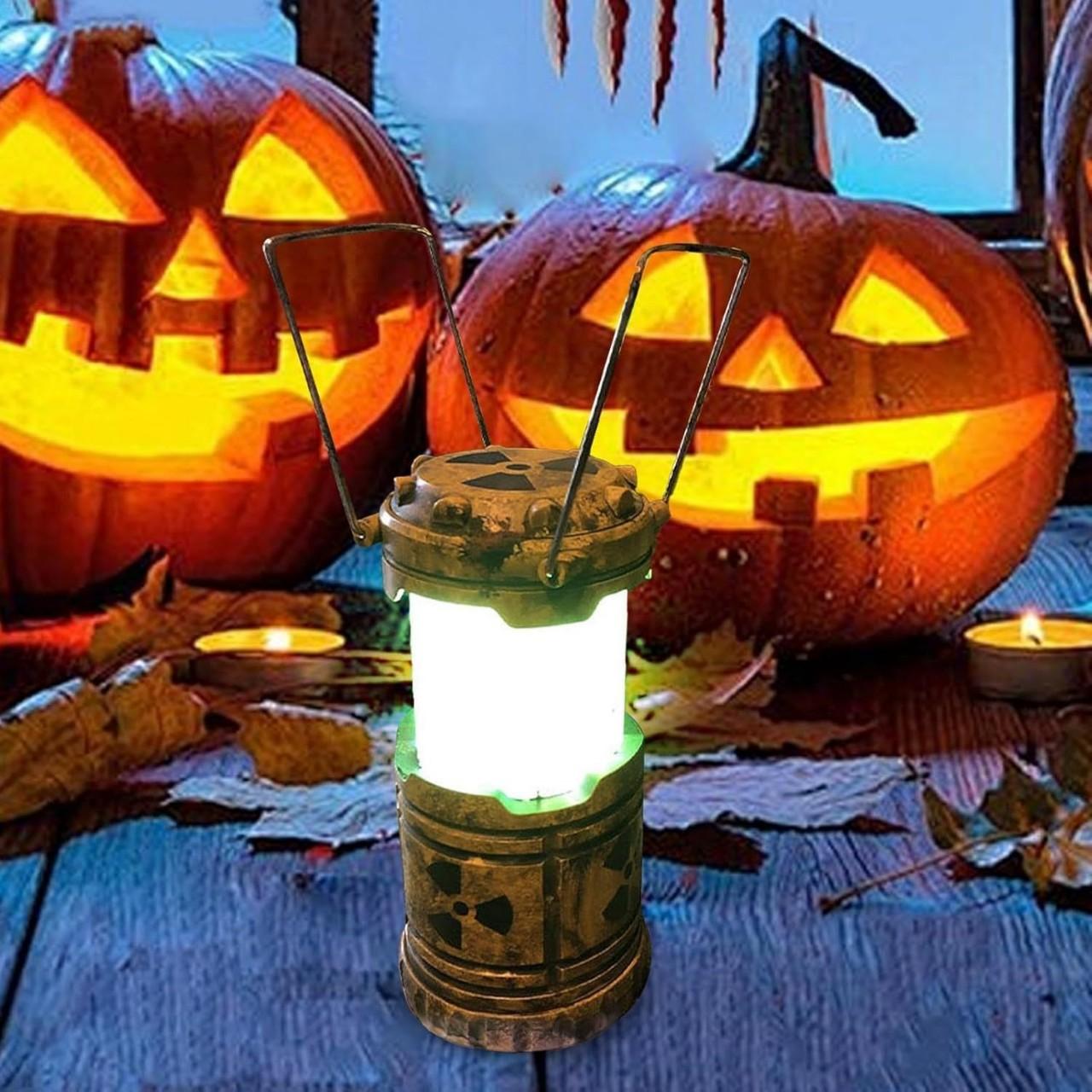 Simulation Nuclear Reactor Lantern Handheld Camping Light Halloween/Christmas Party Decor Night Light Home Decor Ornaments Birthday Gift