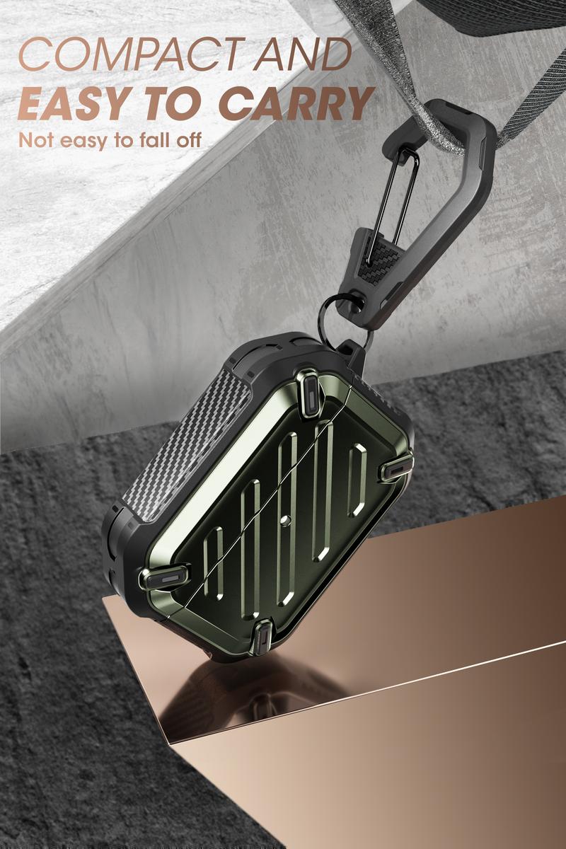 SUPCASE Unicorn Beetle Pro Series Case Designed for Airpods 1 & 2 & 3 Airpods Pro(2023/2022/2019), Full-Body Rugged Protective Case airpodspro2 case Ear Headphones Wireless Charging