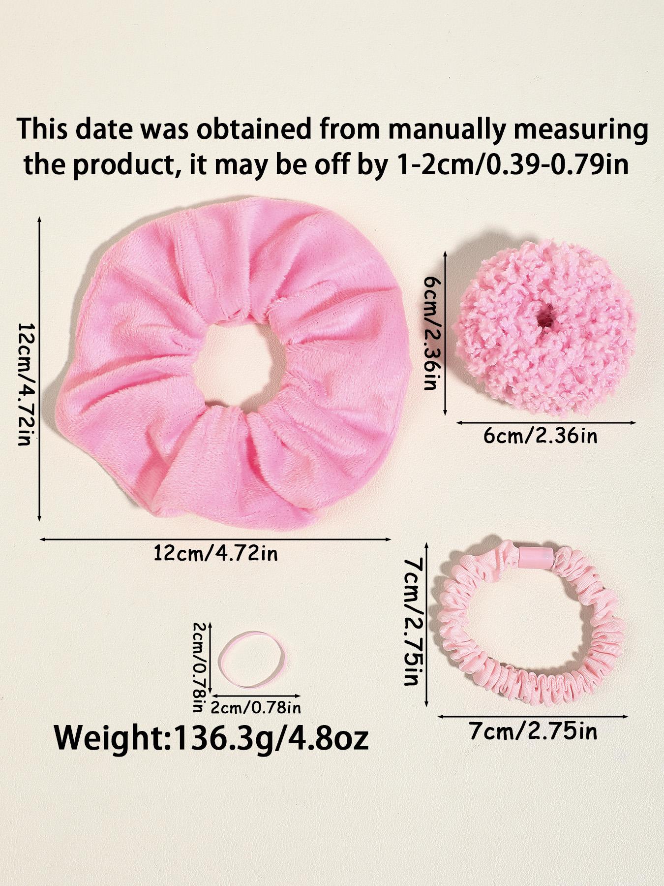 1021pcs Sweet Fantasy Girl's Wind Hair Accessories Set Large Intestine Hair Ring Small Intestine Hair Ring Small Rubber Tendons Suitable for All Daily Hairstyles Korean Dopamine Aesthetic High Elasticity Not Harm Hair Strong Non-slip Not Lean Hair Suitabl