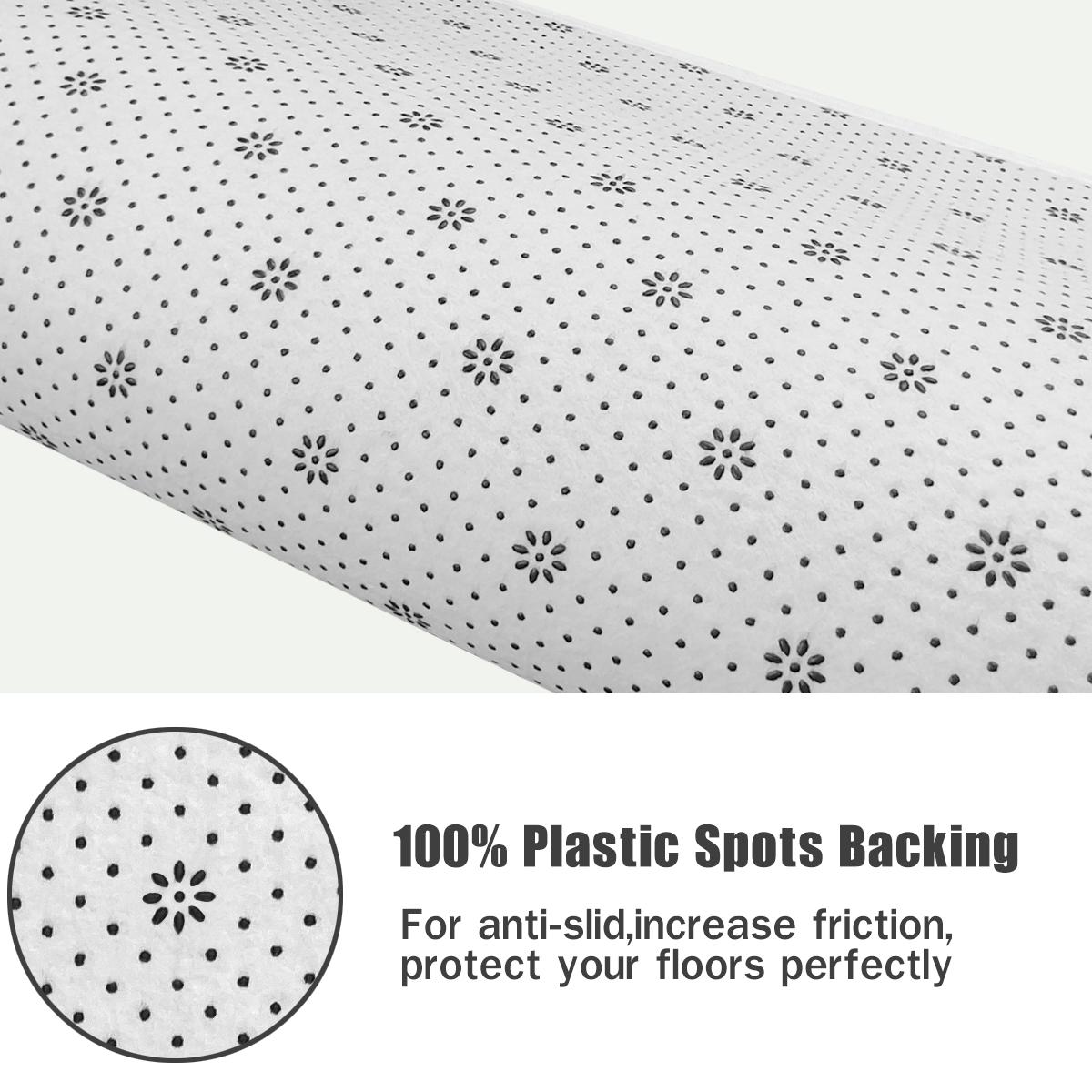 Sunflower Kitchen Anti slip Carpet Floor Mat, Retro Floor Printed Kitchen Anti fatigue Floor, Soft and Comfortable Flannel Floor, Suitable for Kitchen, Laundry Room, Bathroom, Living Room, Room Decoration Floor