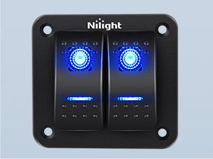 Nilight 16AWG LED Light Bar Wiring Harness Kit 12V On/Off 2 Gang Rocker Switch Panel Power Relay Blade Fuse 5Pin Toggle Switch for Cars Boat ATV Trucks-4 Leads Lighting Outdoor Home  dealsforyoudays