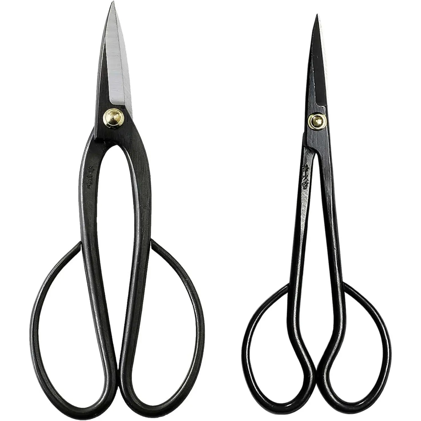 Bonsai Pruning Scissors Tool Set - Japanese Trimming Shears Starter Kit - Ashinaga Bonsai Scissors & Satsuki Trimming Scissors