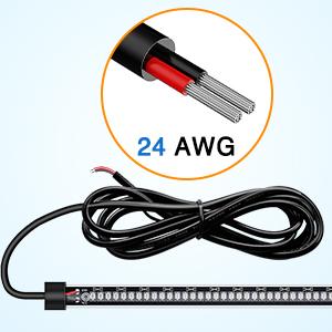 Nilight Boat Light Strip 2PCS 13Inch 66 LED Red Green Navigation Marine Bow Light 12V IP68 Waterproof for Universal Pontoon Boat Bass Boat Jon Boat Jetski Kayaki Portable USB Rechargeable Car LED Lights Vehicle