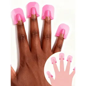 26PCS Easy-Use Nail Art Guards – Flexible Silicone Shields for Clean Polish Application. Perfect for Daily Manicures, Travel & Gifts for Nail Lovers.