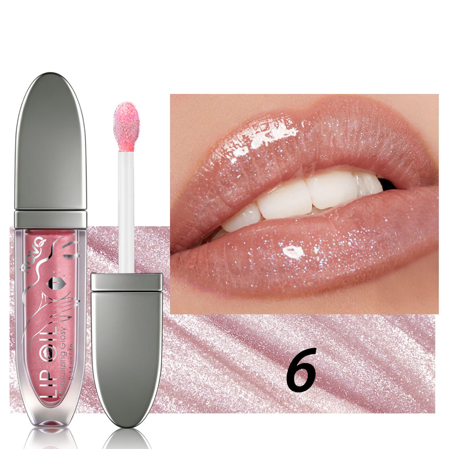 Hydrating Plumping Jelly Lip Gloss, Reduces Fine Lines, Long-Lasting Highlight Liquid Lip Balm, Perfect for All Skin Types, Ideal Gift