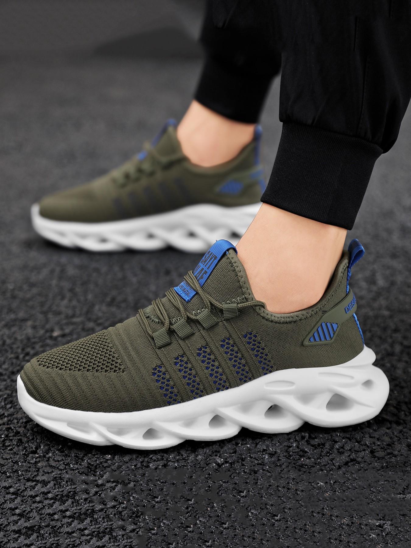 Men's Casual Sports Shoes, Athletic Shoes, Lightweight Breathable Fashion Walking Shoes, Comfortable Men's Footwear, All Seasons Low Top Flatforms