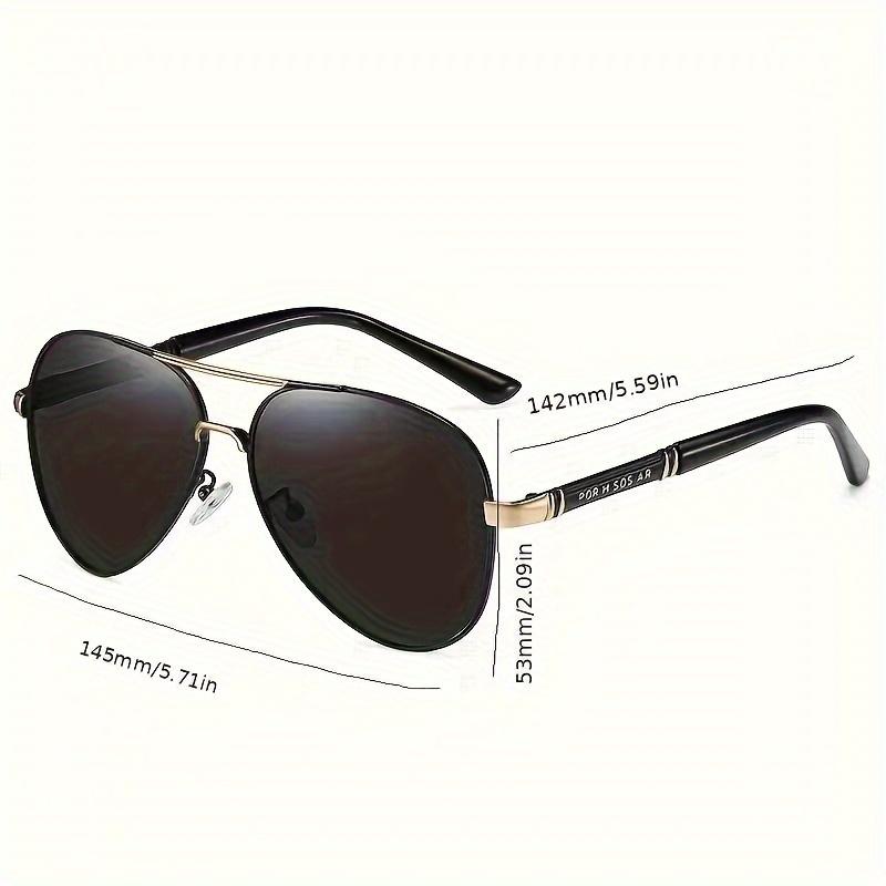 ShineThru Unisex Full Rim Metal Polarized Aviator Sunglasses (2-Pair) - Durable Frames, Anti-Glare Polycarbonate Lenses, Full UV Protection for Driving/Outdoor Use, Men's Accessories for Adults,summervibes ShineThru Unisex Full Rim Metal Polarized Aviator Sunglasses (2-Pair) - Durable Frames, Anti-Glare Polycarbonate Lenses, Full UV Protection for Driving/Outdoor Use, Men's Accessories for Adults,summervibes