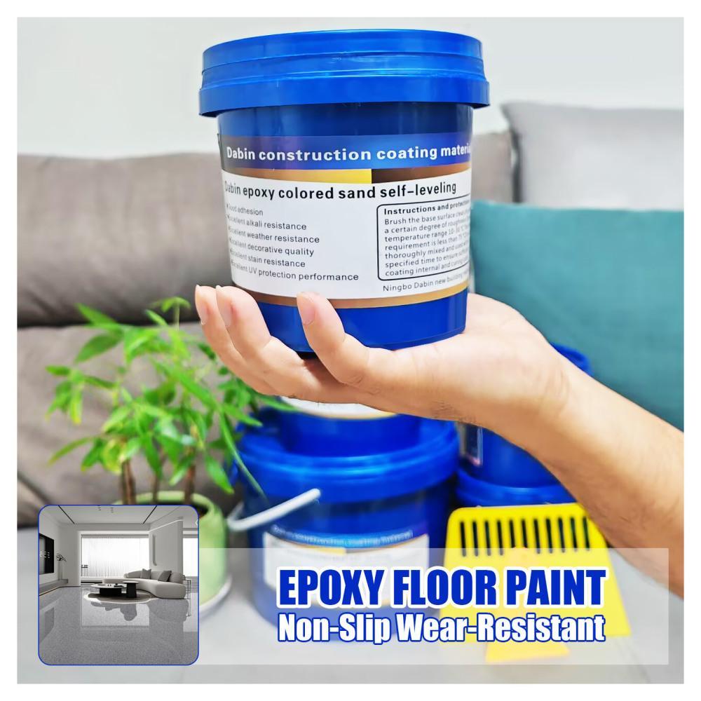 Glossy home Flooring Equipped with A Complete Epoxy Sand Foor Paint Range of Tools Various Sizes and Colors Epoxy Floor Paint Waterproof Glossy home Flooring Equipped with A Complete Epoxy Sand Foor Paint Range of Tools Various Sizes and Colors Epoxy Floor Paint Waterproof