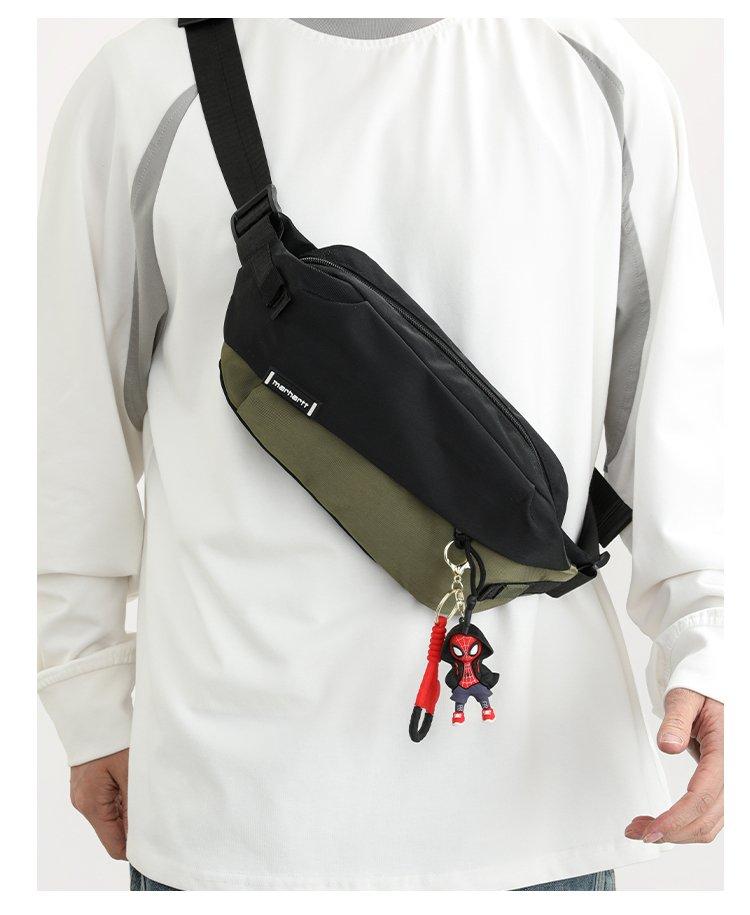 Sling Bag Crossbody Chest Bag, Lightweight Oxford Zip Bag, Waterproof Everyday Travel EDC Essential, TikTok Made Me Buy It