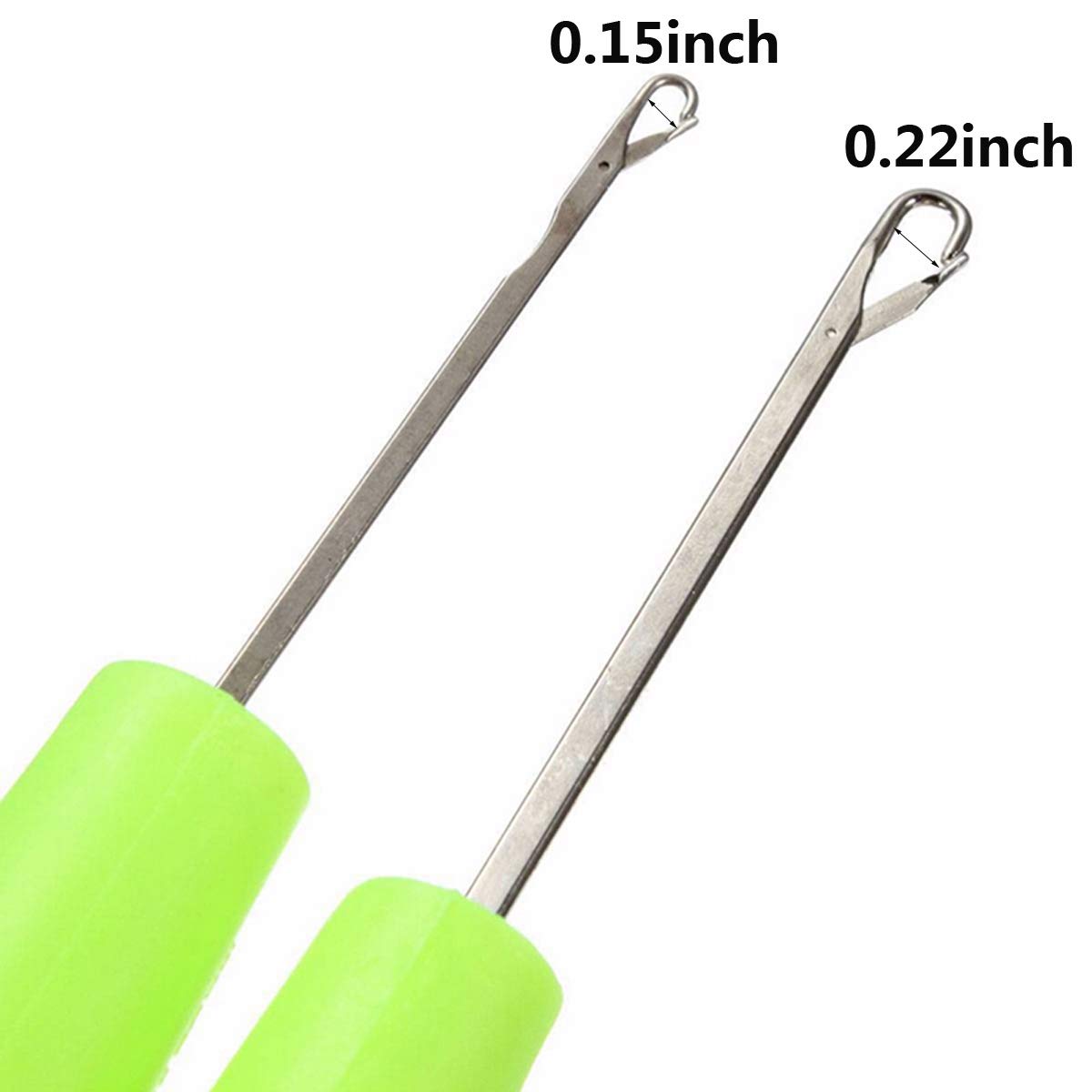 Latch Hook Tool, Latch Hook Crochet Needle for Micro Braids, Hair Extension, Feather and Carpet