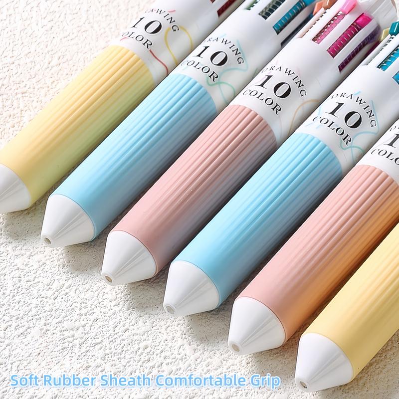 0.8mm 28 Colors Ballpoint Pen Set, 3 Counts/set Fine Point Retractable Ballpoint Pen, Colored Pens for Office School Supplies Students Gifts