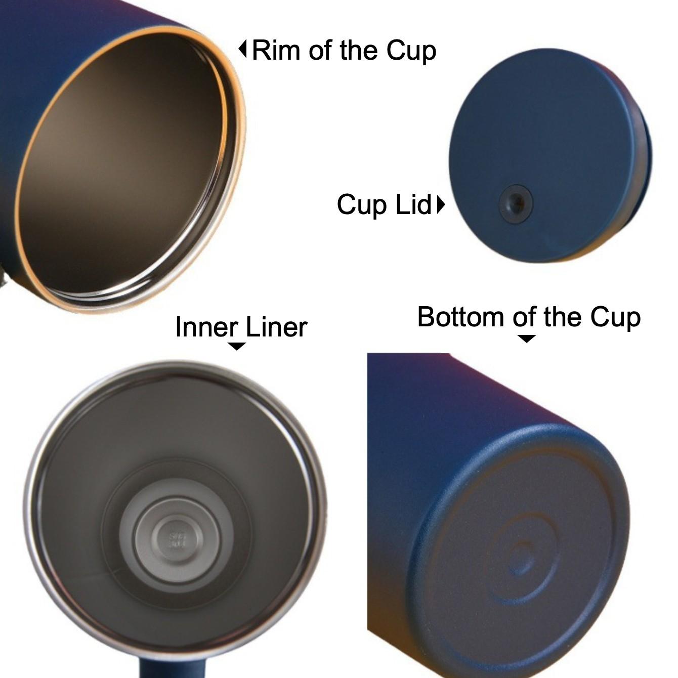 Portable Stainless Steel Insulated Cup 40oz, Reusable Water Bottle, Durable Leak-Proof Design, Ideal for Outdoor Activities