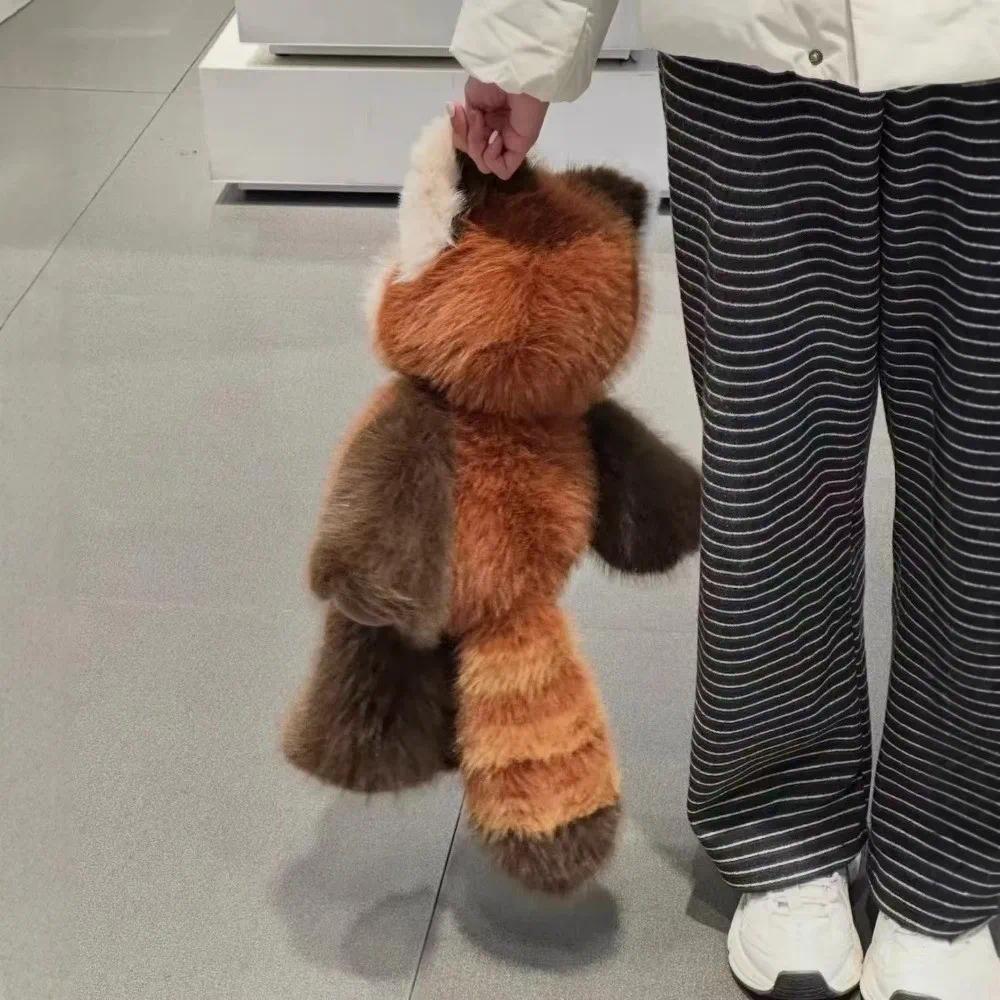 Creative Gift Raccoon Animal Pillow Panda Emotional Support Run Fluffy Soft Animal Lovers Gift