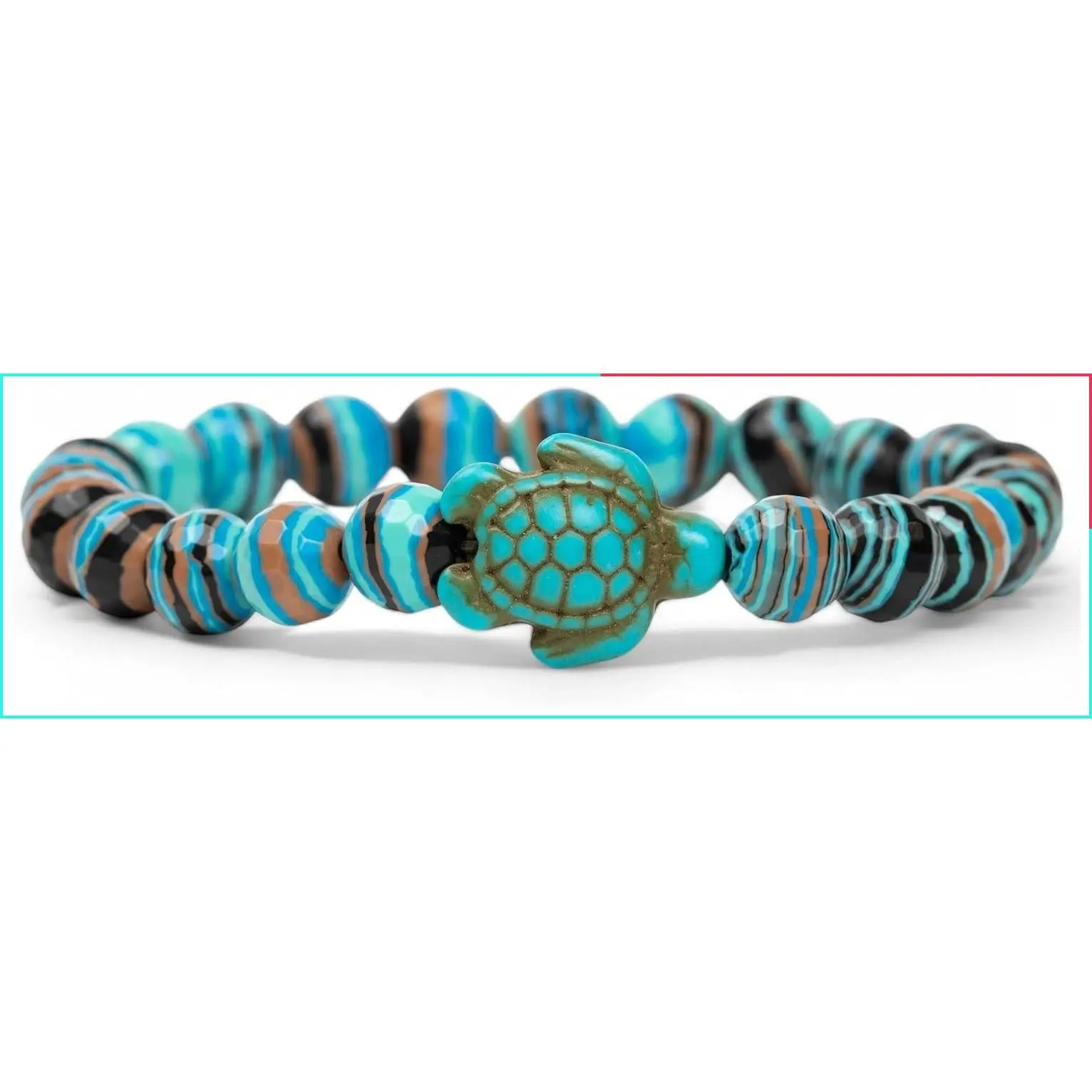 Sea Turtle Tracking Bracelet, Support Sea Turtle Conservation, One Size Fits Most Men & Women