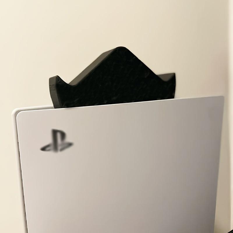 1PC PS5 Controller Charging Dock Alternative, Console-Mounted Dual Controller Holder, PS5 Gaming Accessories Storage Organizer (Stand Only)