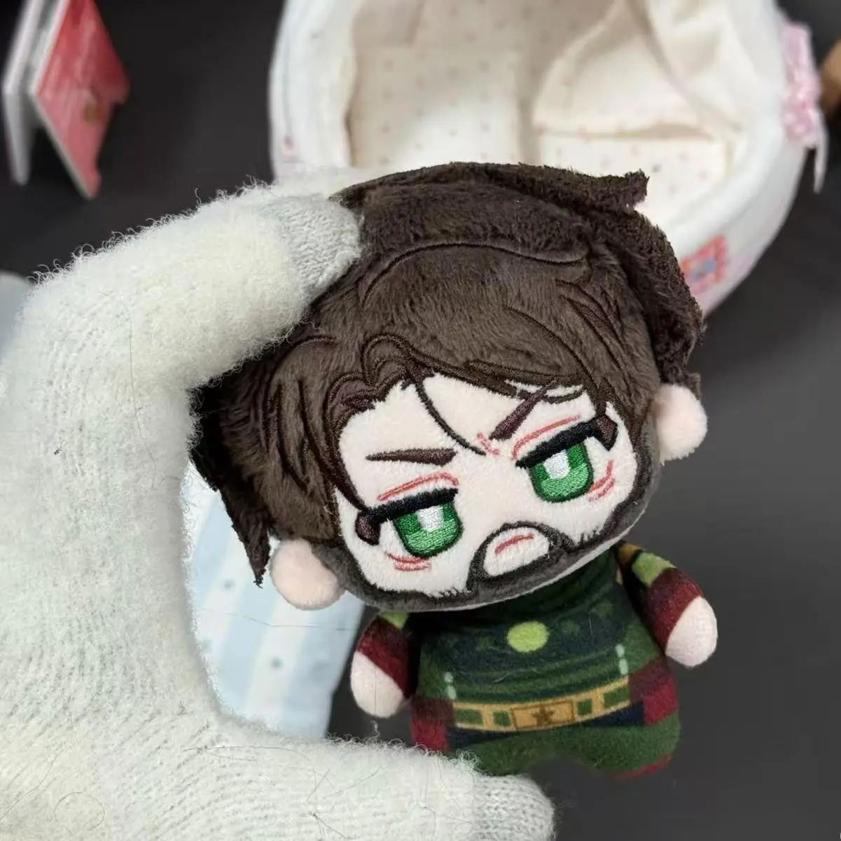 10cm Stuffed The Boys Homelander Plushie Toys Anime Soldier Peripherals Plush Dolls Backpack Decorative Pendant Xmas Gifts