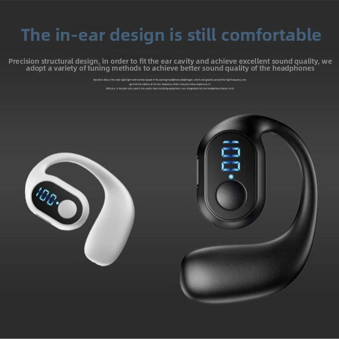 LED Digital Display Ear-Wireless Bluetooth Earbuds, Comfortable for Prolonged Wear, Ultra-Long Battery Life, Bulk Available