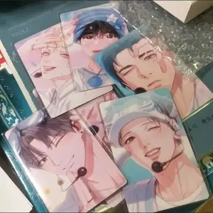 14 Pcs/Set 2026 BL Manhwa Male Male Love Cute Boys Lomo Card Comics Characters HD Photocard for Fans Collection Decoration Gift