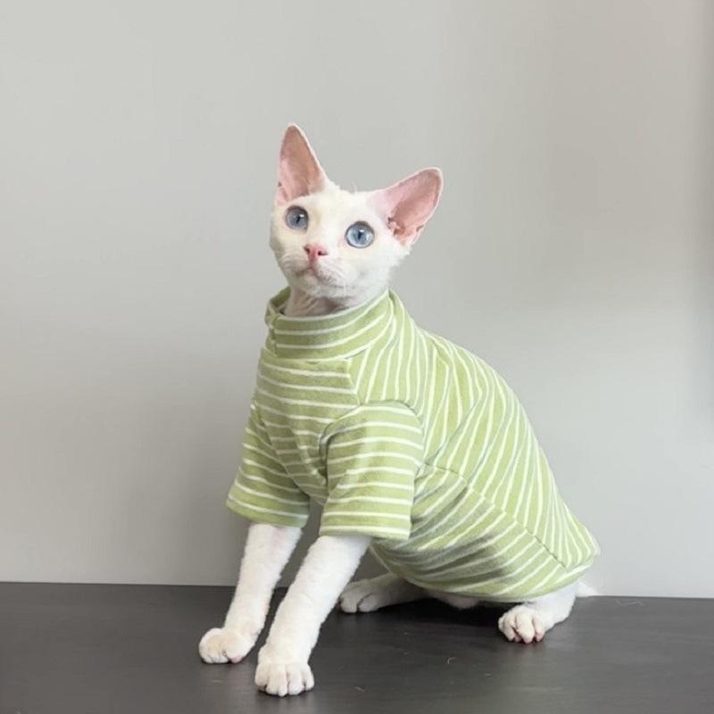 Sphynx Cat Clothing Autumn Winter Warm for Hairless Cats and Devon Rex Cold Protection