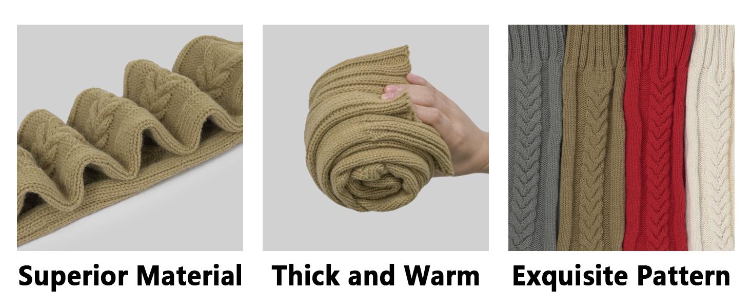 BomKinta Cozy Knit Thigh High Socks for Boots | Soft Fabric, Elastic Fit, Ladies Size 5-10, Warm & Durable, Fashionable Striped Design for Fall & Halloween Style Womenswear Leg