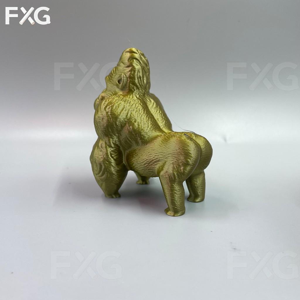 Vintage Gorilla Decorative Figurine, Collectible Hand Model, Home Room Bookshelf Decoration, Desktop Ornament, Art Sculpture Gift