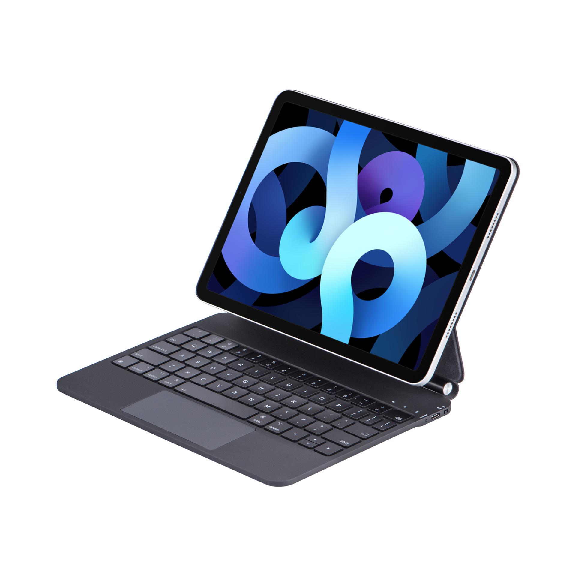 Magnetic Floating Magic Keyboard for iPad 10th/11th/pro 11, Bluetooth-compatible Keyboard with Smart Touchpad, Compatible with iPad Pro 11 & Air 4/5