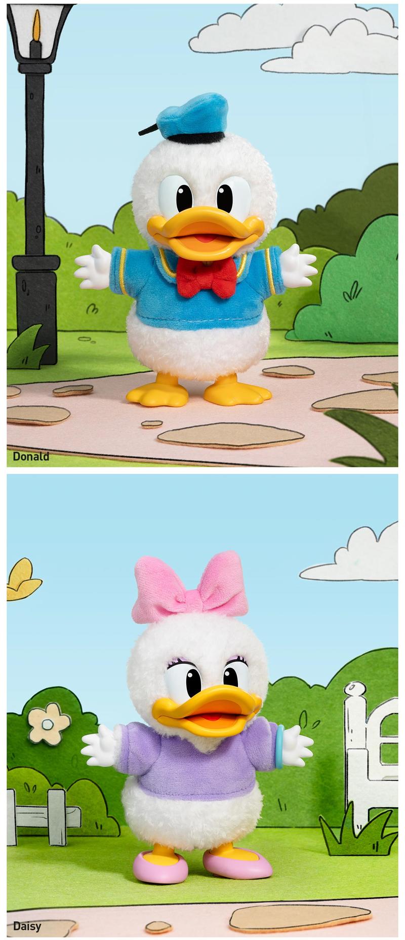 POP MART Mickey Family Cute Together Keychain Series Figures Blind Box, Collectible Toys, Valentine’s Day Gifts