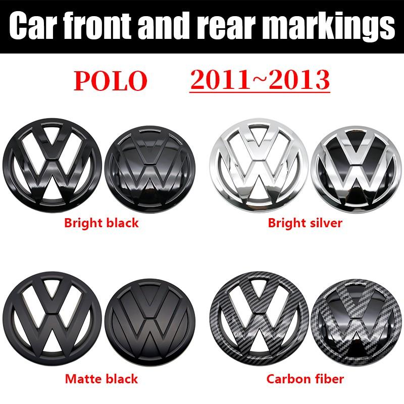 Volkswagen Car Front & Rear Emblem, Hood Decoration, Scratch Resistant, Durable, Replacement Badge, Fits Polo 2011-2013 & All Vw Models