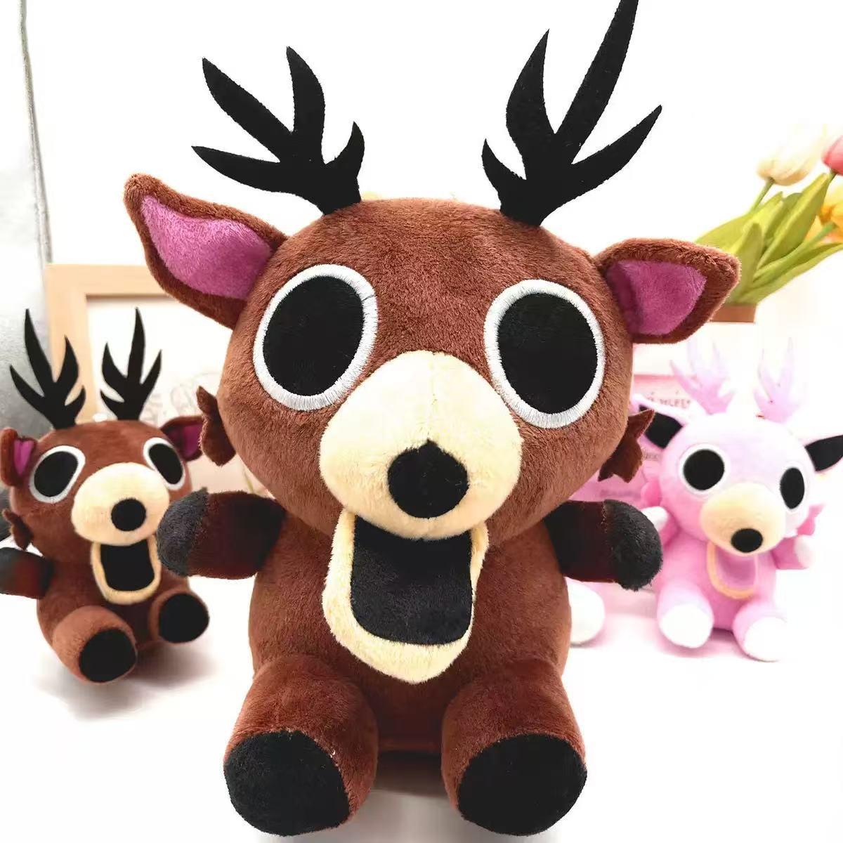 Forest 99 Nights Reindeer Plush Toy, Soft Stuffed Animal Doll, Cuddly Stuffed Animal, Perfect Gift for Birthdays & Festive Decor, Home Decoration Accessory