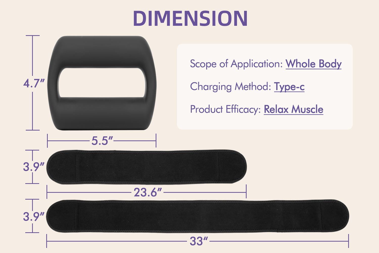Cordless Massager Ring for Whole Body - 5 Speed Levels, Neck & Shoulder Muscle Relief, Portable Deep Tissue Percussive Massager for Relaxation, Fitness-Focused Christmas Gift for Men & Women Cordless Massager Ring for Whole Body - 5 Speed Levels, Neck & Shoulder Muscle Relief, Portable Deep Tissue Percussive Massager for Relaxation, Fitness-Focused Christmas Gift for Men & Women
