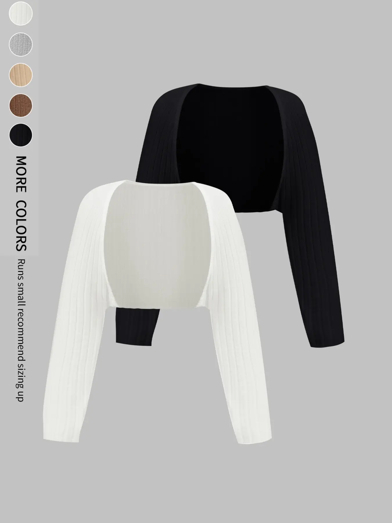 Women's Fleece-Lined Thick Knit Cardigan Sweater with Long Sleeves Casual Outerwear for All Seasons, Trendy Loose-Fitting Plain Design