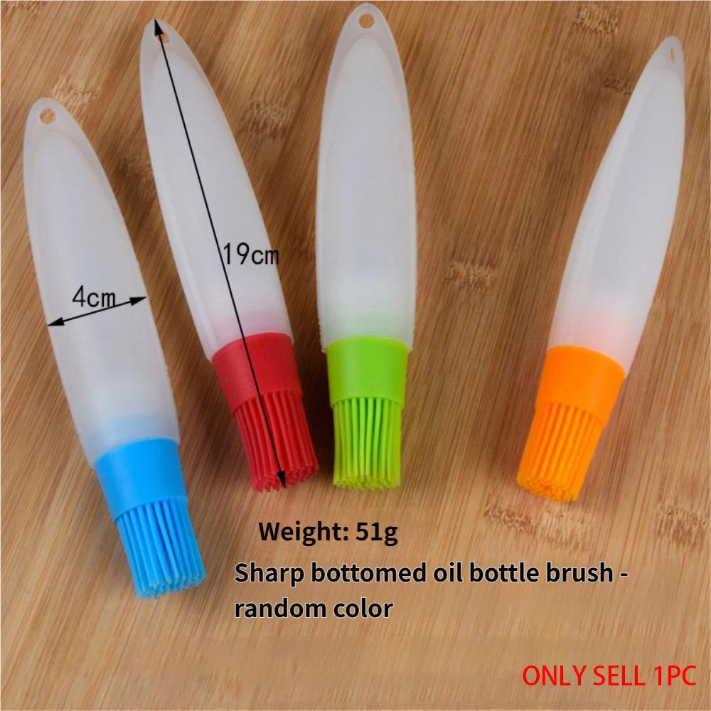 1pc High-Temperature Oil Control Brush, Precision Kitchen Tool, BBQ Grill Brush, Non-Stick Pan Oil Remover, Camping Party Essential