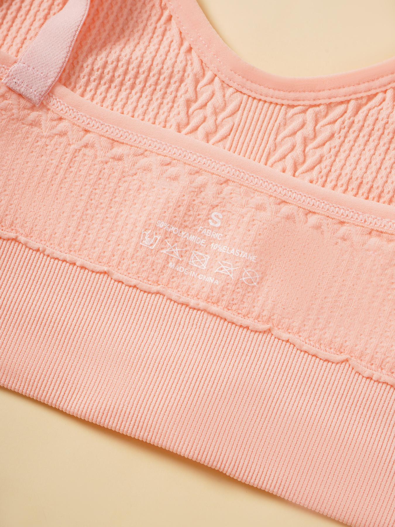 Maternity Solid Color Wireless Bra, Comfortable Breathable Seamless Nursing Bra, Maternity Underwear for Pregnancy & Postpartum, Maternity Bras