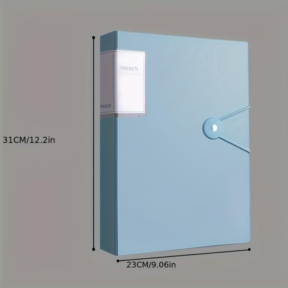 A4 File Folder Document Bag, Suitable for A4 Size Papers, High Transparency Waterproof, Easy Storage and Organization