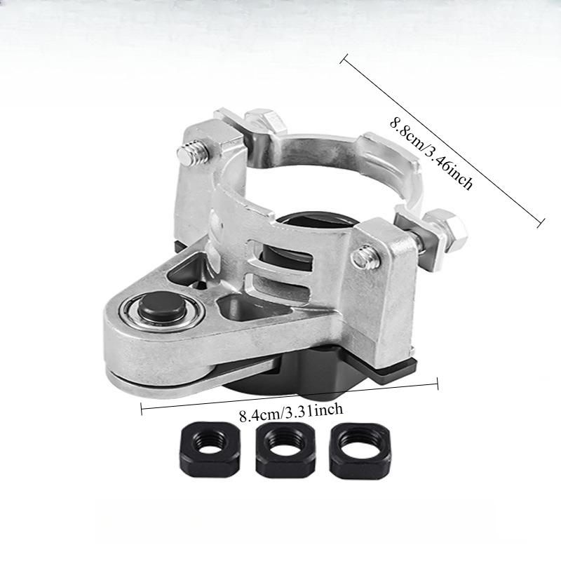 Multi-Use Angle Grinder Adapter - Conversion Kit with Adjustable Base & Universal Design - Angle Grinder to Cutter Modification Accessory - Woodworking, DIY Projects Ready - Ideal for DIY Enthusiasts, Woodworkers & Tool Operators