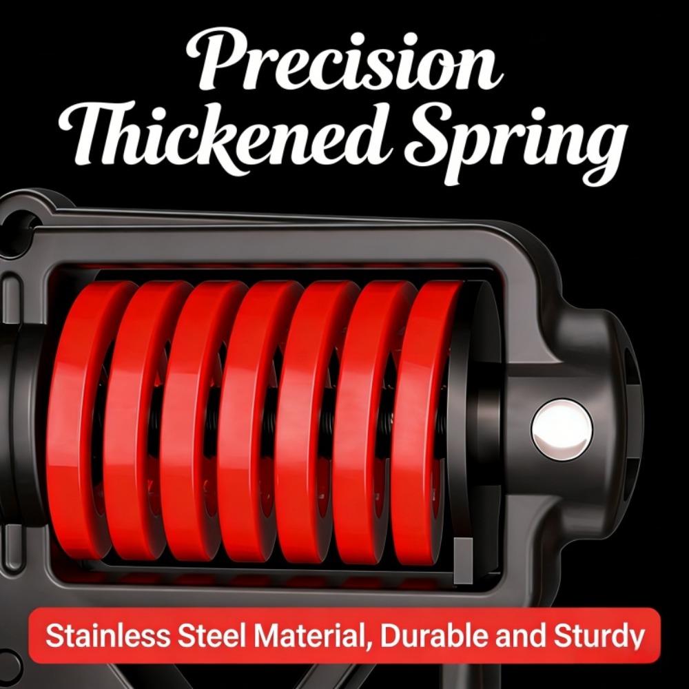 Adjustable Resistance 5-165kg, Mechanical Counter, Non-slip Design, Carbon Steel Material