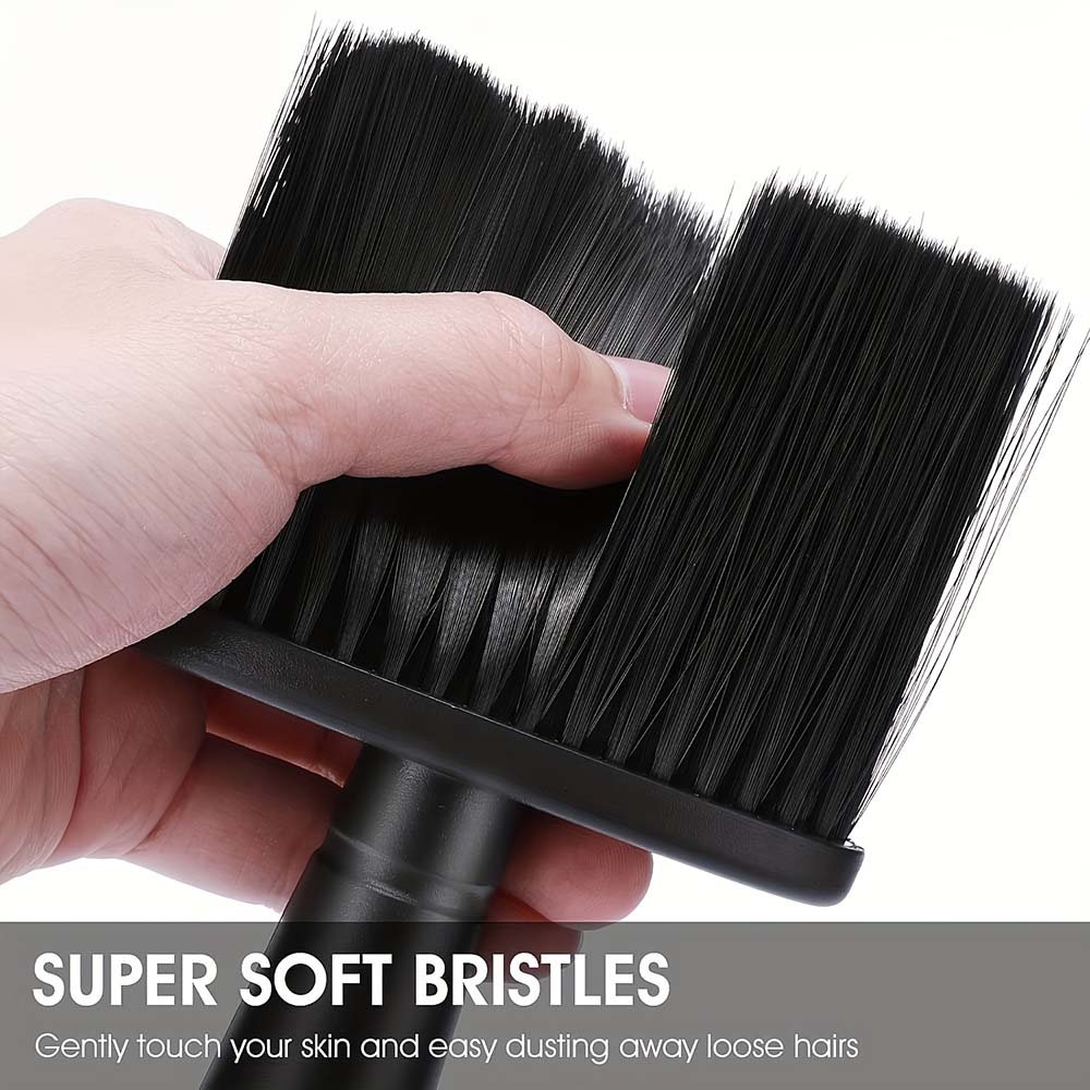 1 Pc Soft Hair Brush Neck Face Duster Hairdressing Hair Cutting Cleaning Brush, Professional Hairdresser Neck Brush for Barber Salon Hairdressing Styling Tool, Beauty Products