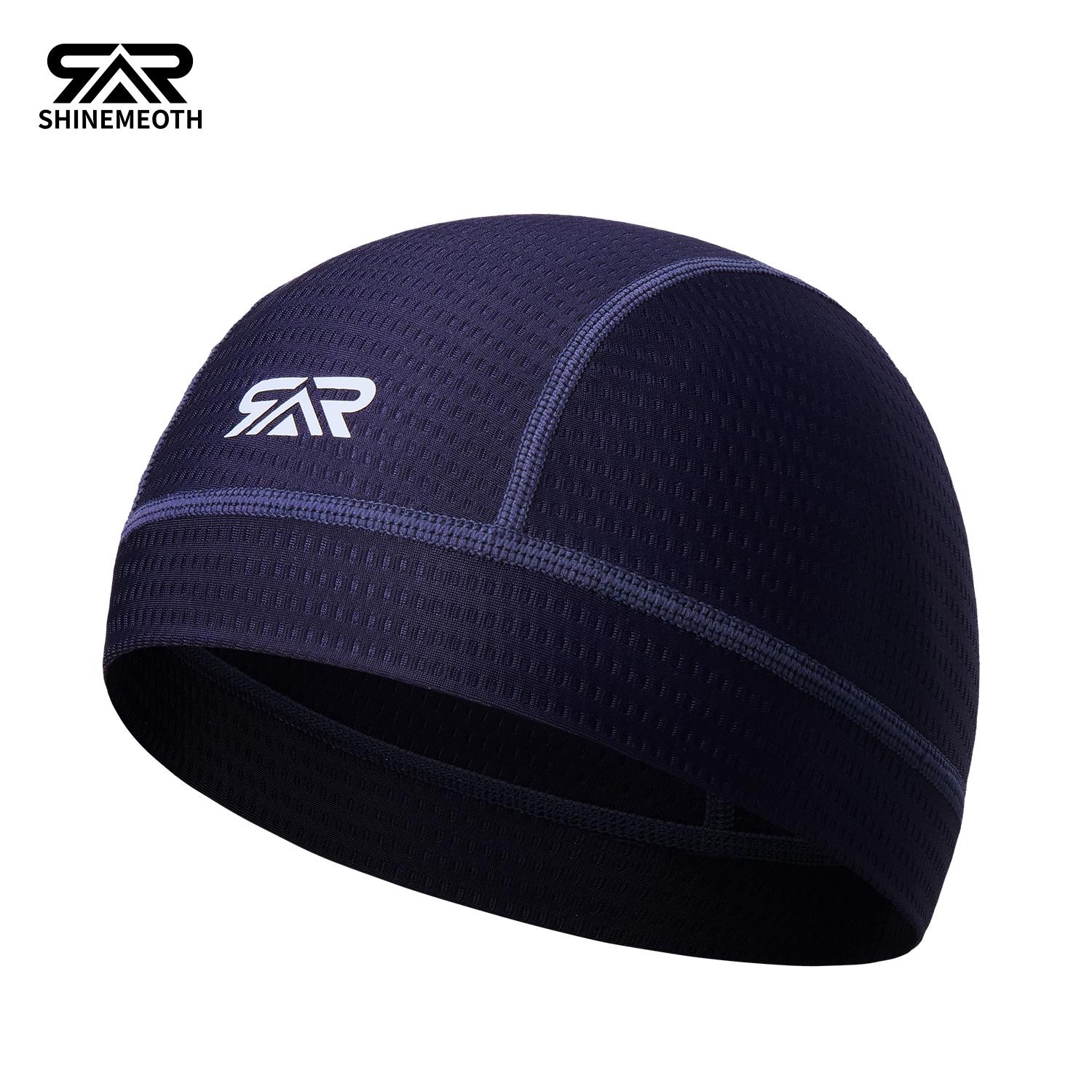 Shinemeoth Ultra Soft Mesh Cycling Cap, Skin-Friendly Helmet Liner, Durable Non-Fading Cool Hat, Comfortable Riding Accessory