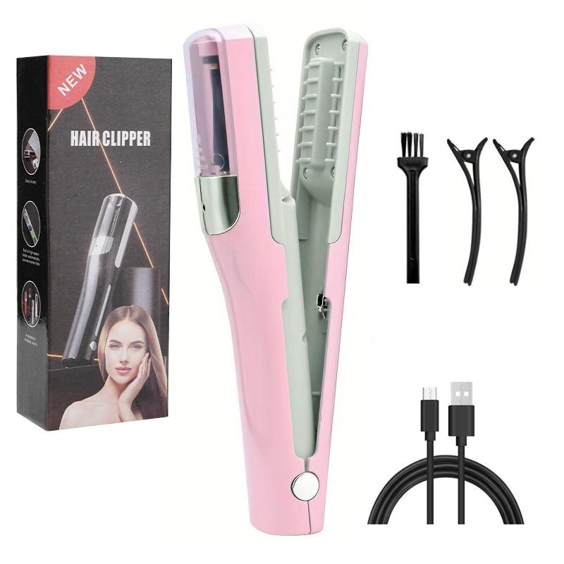 Portable Electric Split End Trimmer, Multi-functional Wireless Hair Cutter, Travel & Home Split End Hair Trimmer, Electric Hair End Trimming Tool, Festival Gift