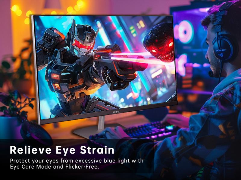 KTC 25'' FHD 1080P OC 400Hz Fast IPS Gaming Monitor, 1080P Native HDMI 2.0 240Hz, DP 1.4 360Hz, DP Overclocked 400Hz, HDR400 Computer Monitor, FreeSync/G-Sync Compatible, GTG 1MS, Display Port x2 HDMI x2, VESA, Tilt Adjustable, H25X7 KTC 25'' FHD 1080P OC 400Hz Fast IPS Gaming Monitor, 1080P Native HDMI 2.0 240Hz, DP 1.4 360Hz, DP Overclocked 400Hz, HDR400 Computer Monitor, FreeSync/G-Sync Compatible, GTG 1MS, Display Port x2 HDMI x2, VESA, Tilt Adjustable, H25X7