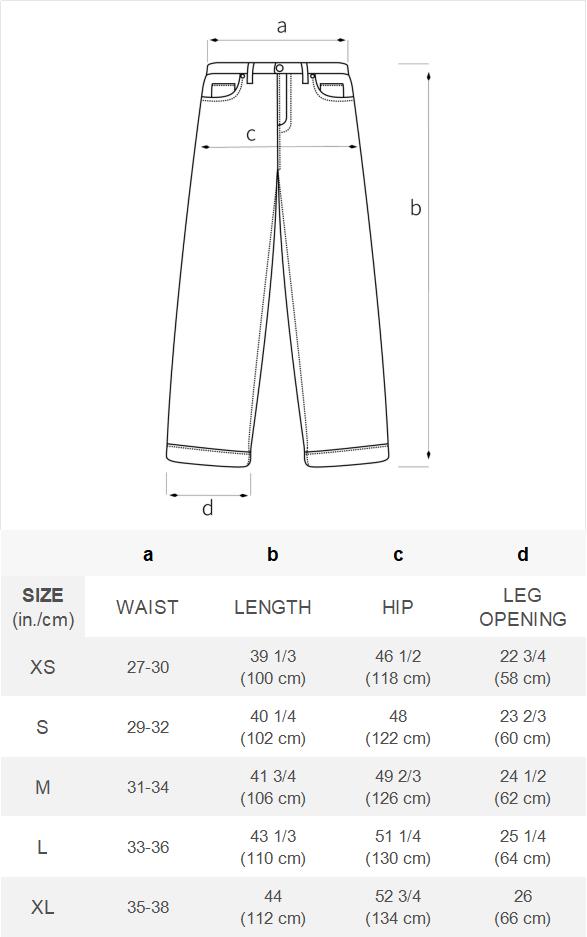 Aelfric Eden Double Waist Loose Sagging Jeans Baggy Denim Pants High Waist Stretchy Straight Wide Leg Jeans