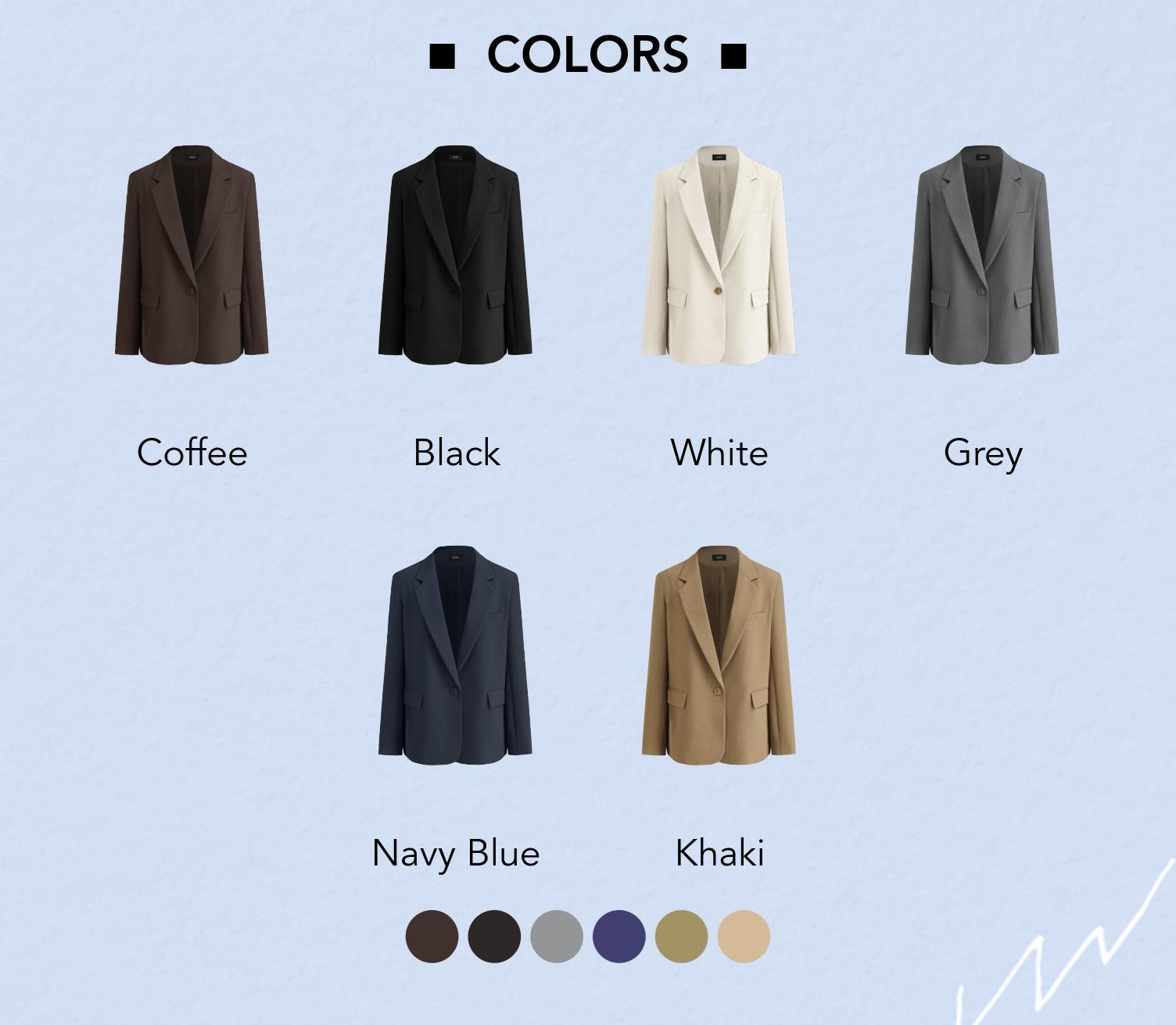 Cider Notched Collar Oversized Blazer Casual Trendy Outfits SwimWeek